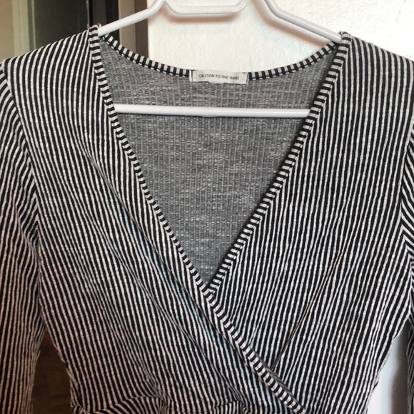 Long sleep peplum top - Picture 3 of 3